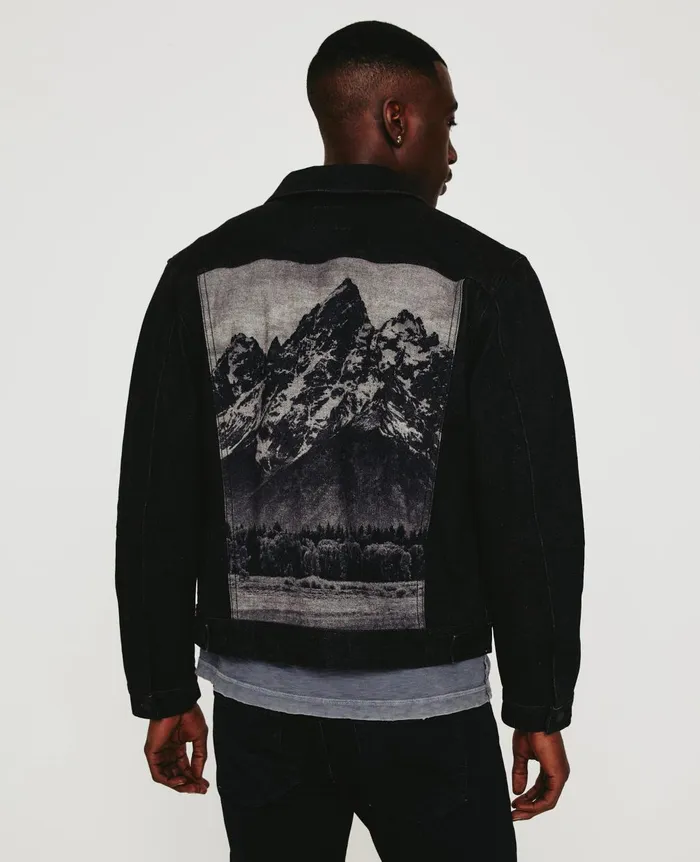 Dart Jacket Mountain Range 1 Year Stino Men AG Jeans Jackets