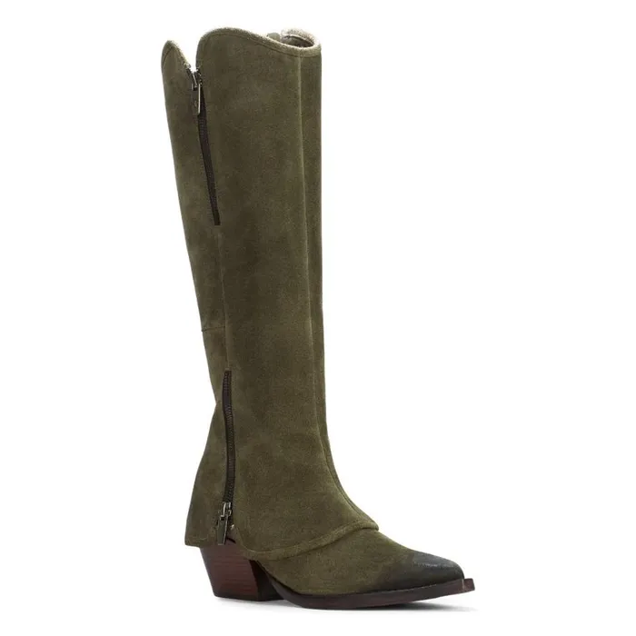 Donald Pliner Boot KAYDENCE Military Green 8211 Women Donald Pliner Boot KAYDENCE Military Green 8211 Women