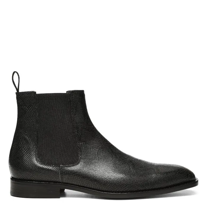 Donald Pliner Boot SLOAN Black Snake 8211 Men