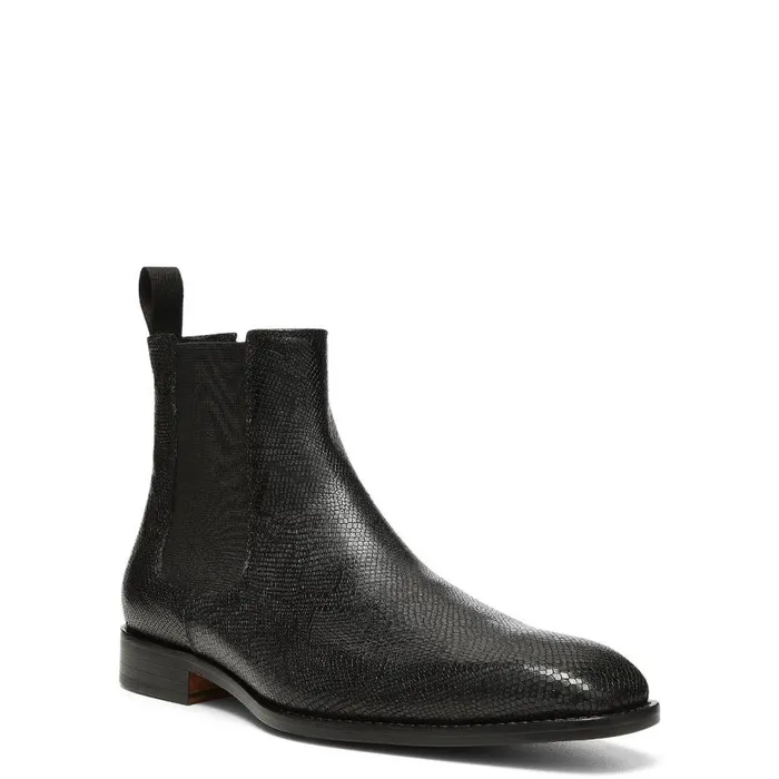 Donald Pliner Boot SLOAN Black Snake 8211 Men Donald Pliner Boot SLOAN Black Snake 8211 Men