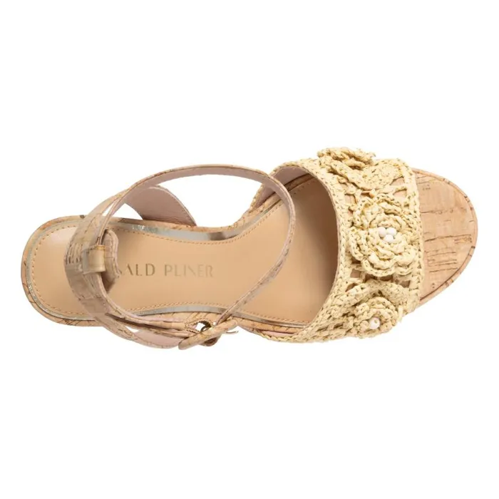 Donald Pliner Casual BAYBI Natural Crochet 8211 Women Donald Pliner Casual BAYBI Natural Crochet 8211 Women