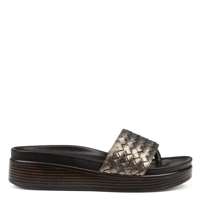Donald Pliner Casual FIFI Pewter Woven 8211 Women