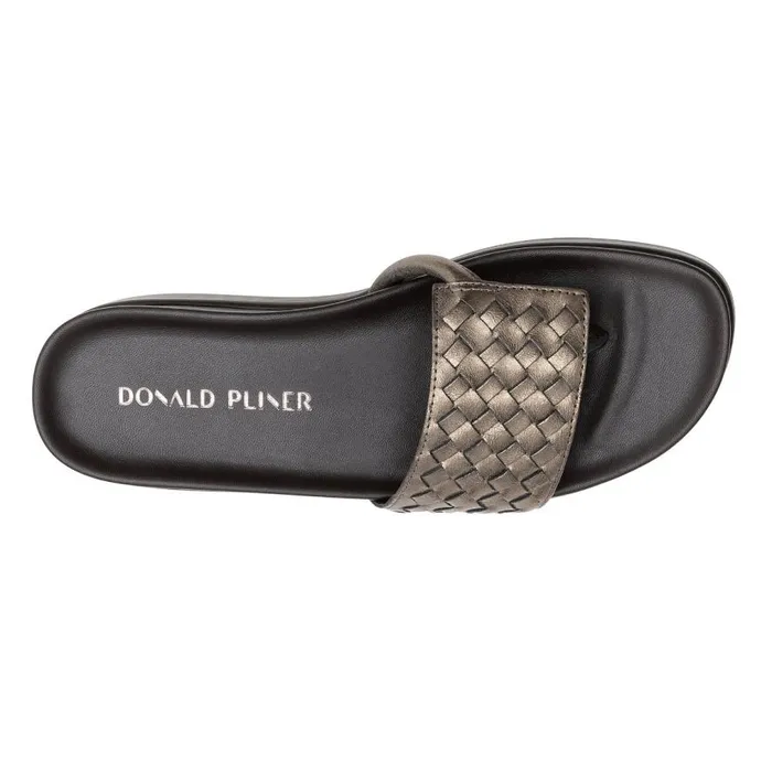 Donald Pliner Casual FIFI Pewter Woven 8211 Women Donald Pliner Casual FIFI Pewter Woven 8211 Women