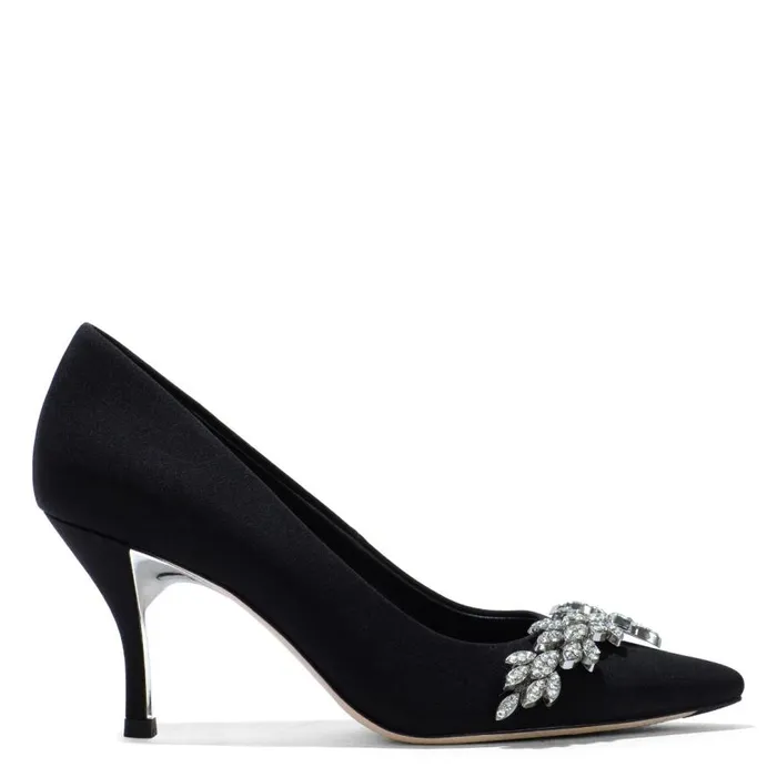 Donald Pliner Dress ELEXA Black Ornament 8211 Women