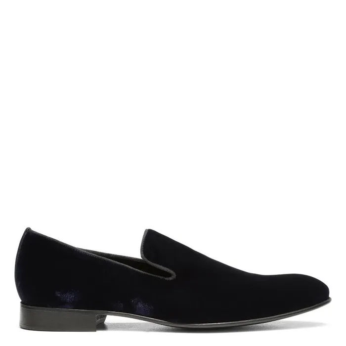 Donald Pliner Dress SPENCER Navy Velvet 8211 Men