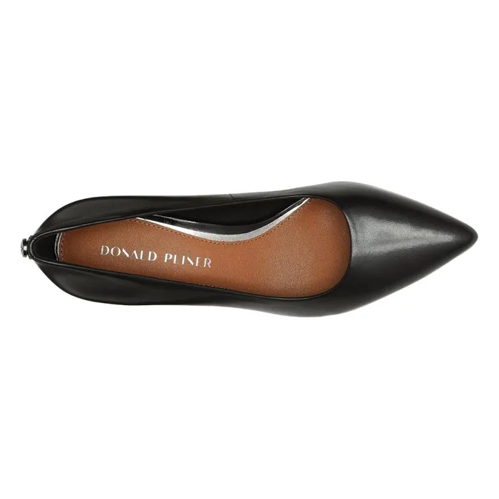 Donald Pliner Dress SUZETTE Black Leather 8211 Women Donald Pliner Dress SUZETTE Black Leather 8211 Women