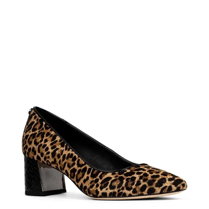 Donald Pliner Dress SUZETTE Black Natural Leopard 8211 Women Donald Pliner Dress SUZETTE Black Natural Leopard 8211 Women