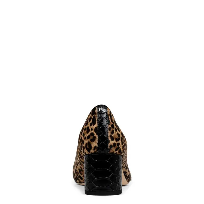 Donald Pliner Dress SUZETTE Black Natural Leopard 8211 Women Donald Pliner Dress SUZETTE Black Natural Leopard 8211 Women