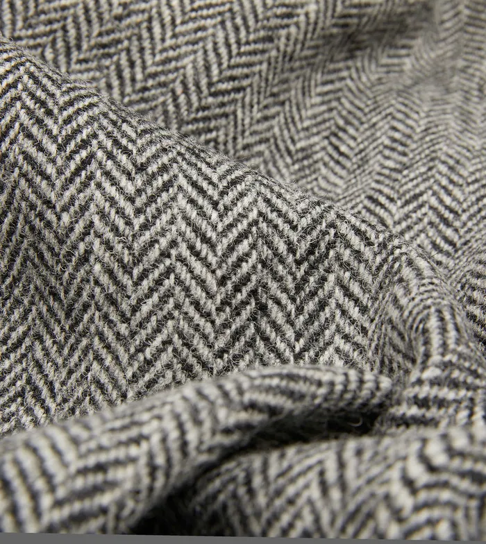 Drake039s Grey Herringbone Harris Tweed Games Blazer Mk Vii Men Blazers