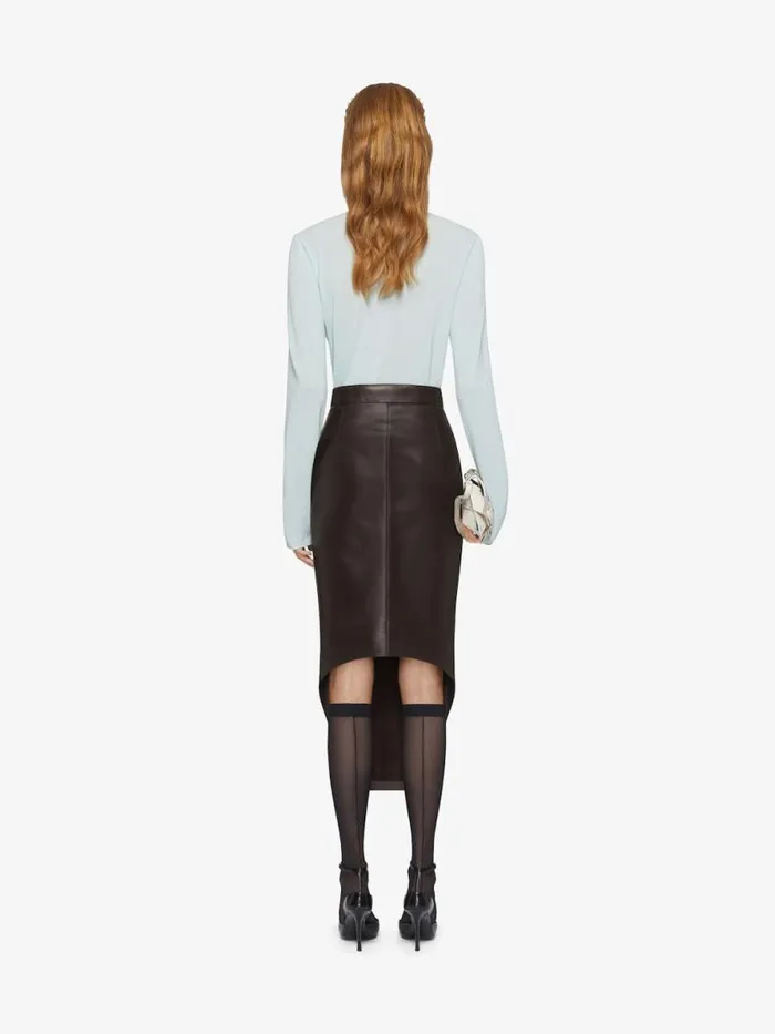Draped Blouse In Crepe Jersey Frost Women Givenchy Tops and Shirts