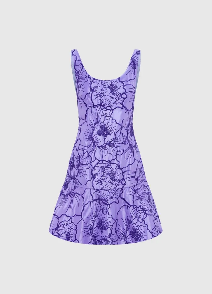 Dresses and Jumpsuits Women LEO LIN Blaire Mini Dress 8211 Lavender