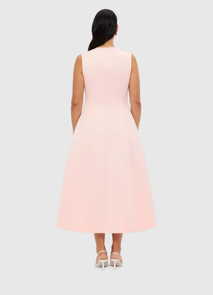 Dresses and Jumpsuits Women LEO LIN Cleo Sleeveless Midi Dress 8211 Soft Pink