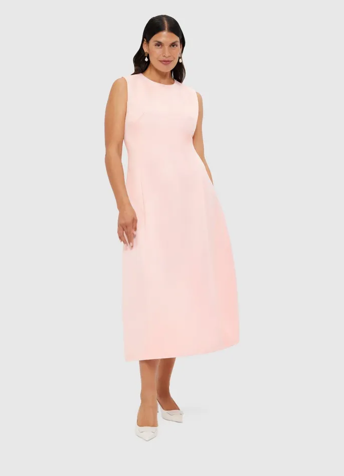 Dresses and Jumpsuits Women LEO LIN Cleo Sleeveless Midi Dress 8211 Soft Pink