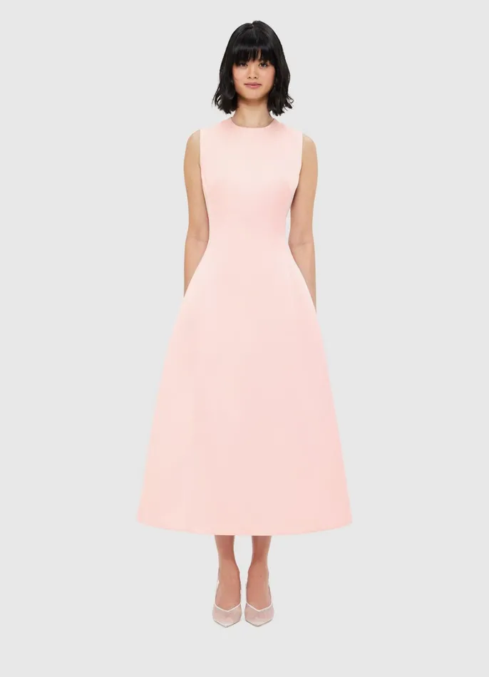 Dresses and Jumpsuits Women LEO LIN Cleo Sleeveless Midi Dress 8211 Soft Pink