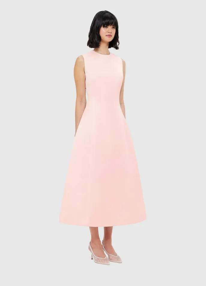 Dresses and Jumpsuits Women LEO LIN Cleo Sleeveless Midi Dress 8211 Soft Pink