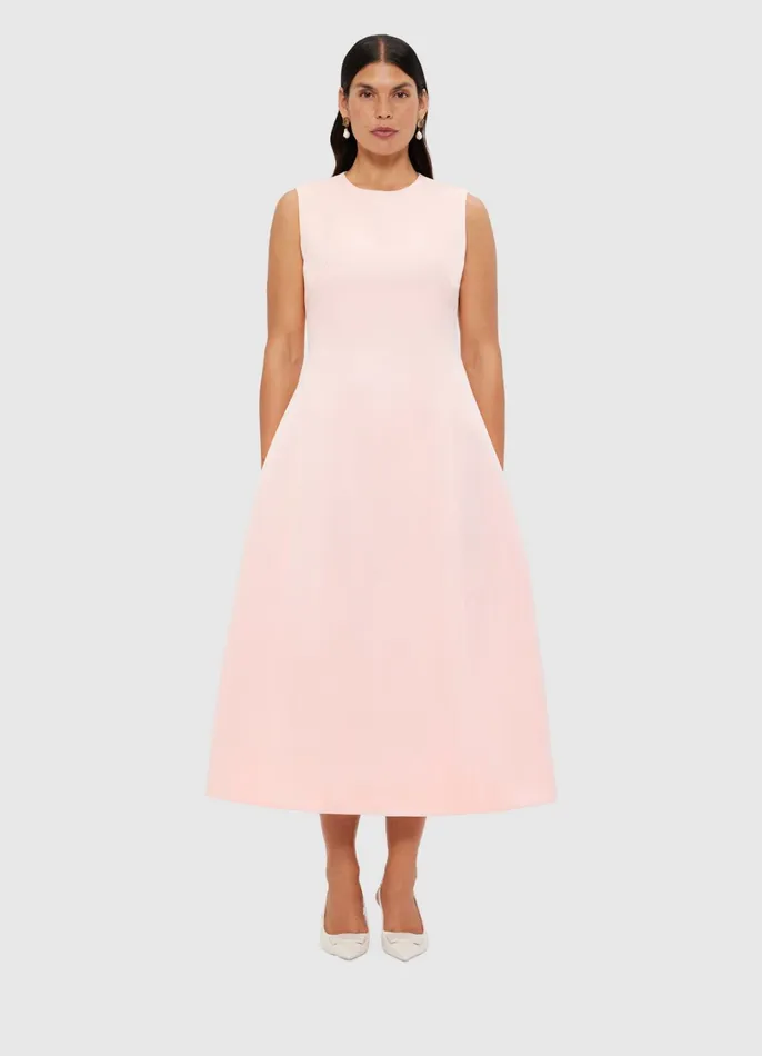 Dresses and Jumpsuits Women LEO LIN Cleo Sleeveless Midi Dress 8211 Soft Pink