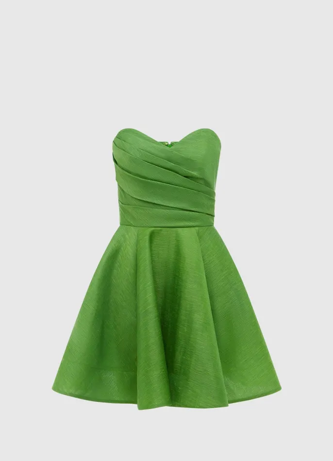 Dresses and Jumpsuits Women LEO LIN Kate Bustier Mini Dress 8211 Tropical