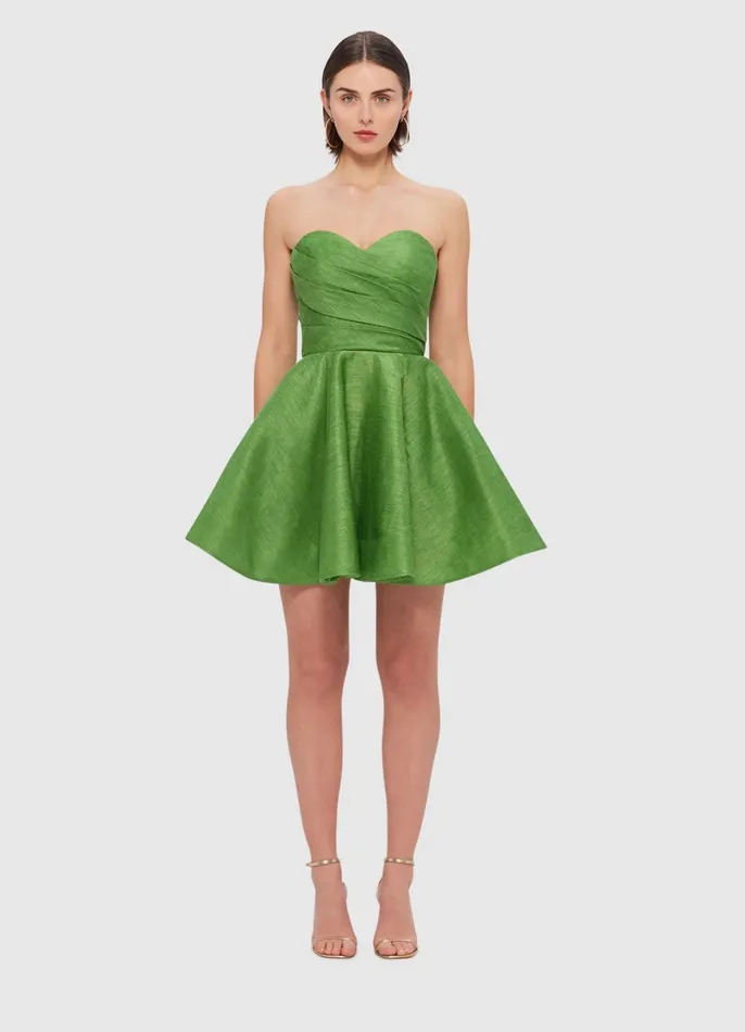 Dresses and Jumpsuits Women LEO LIN Kate Bustier Mini Dress 8211 Tropical