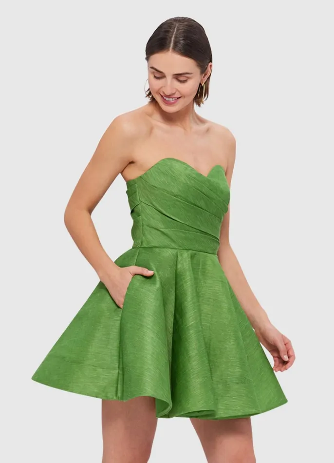 Dresses and Jumpsuits Women LEO LIN Kate Bustier Mini Dress 8211 Tropical