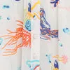Dresses and Jumpsuits Women LEO LIN Nayla Midi Dress 8211 Twilight Print In White