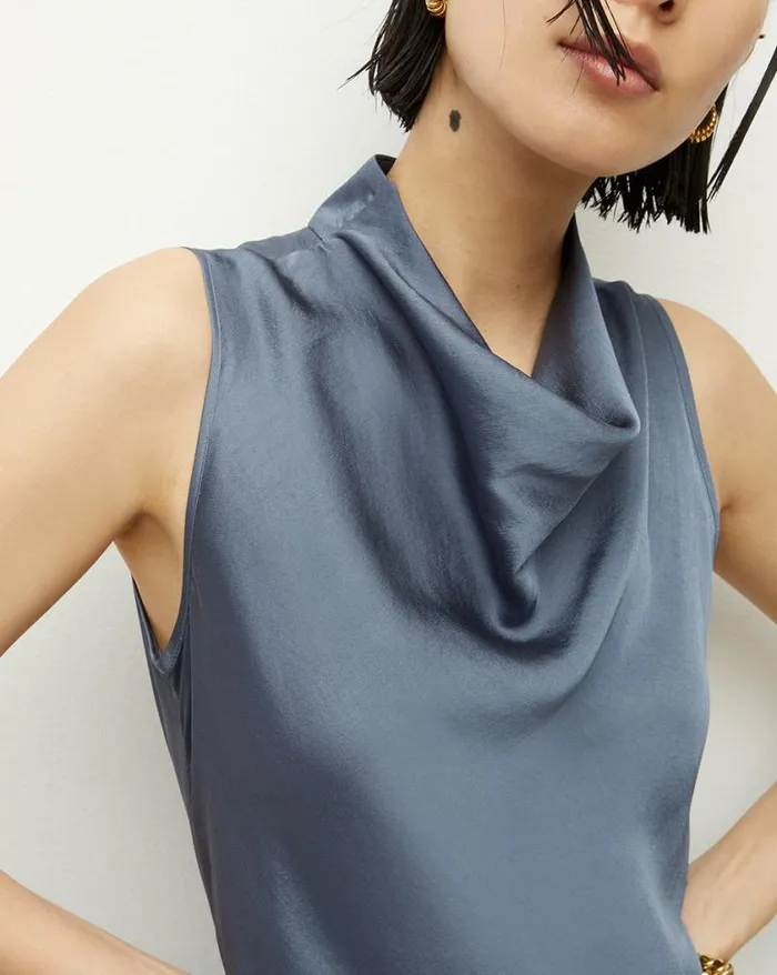 Dresses Shop Veronica Beard Kura Dress Lagoon Blue