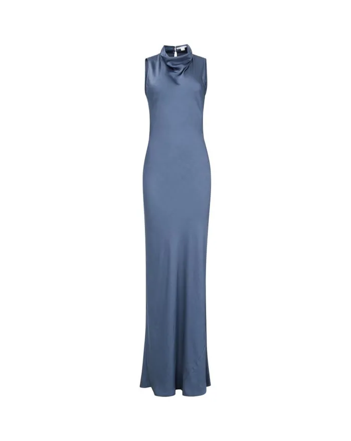 Dresses Shop Veronica Beard Kura Dress Lagoon Blue