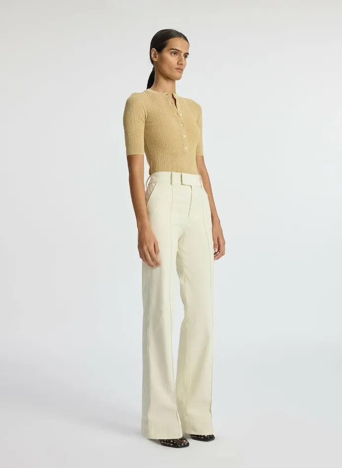 Dresses Women ALC Fisher Fine Cotton Knit Top Lark