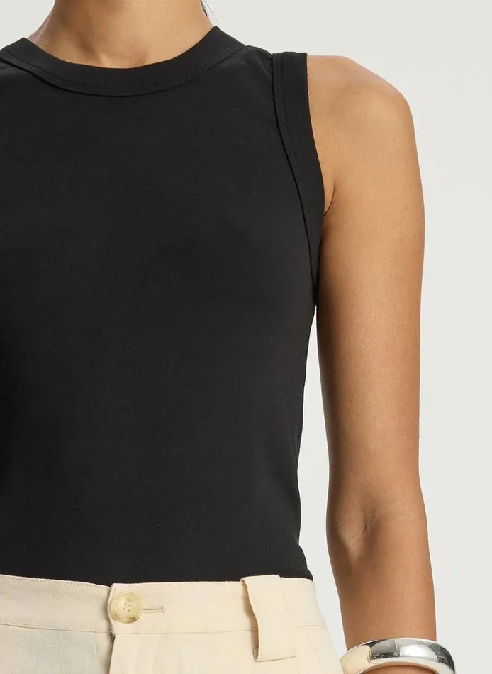 Dresses Women ALC Hadley Tank Black Dresses Women ALC Hadley Tank Black
