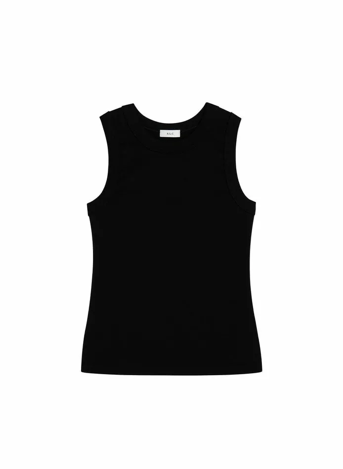 Dresses Women ALC Hadley Tank Black Dresses Women ALC Hadley Tank Black