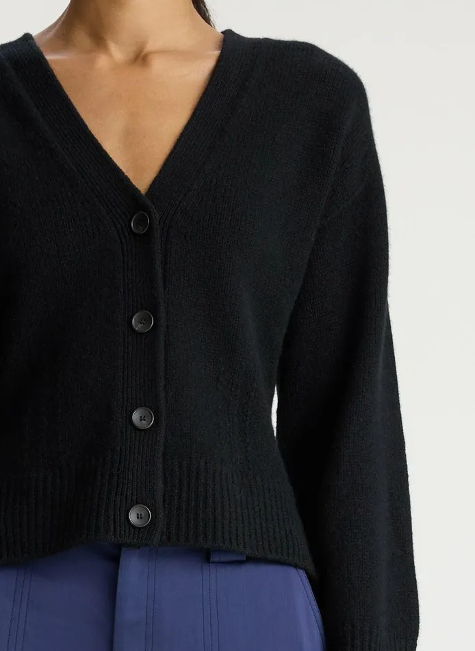 Dresses Women ALC Henry Cashmere Cardigan Black Dresses Women ALC Henry Cashmere Cardigan Black