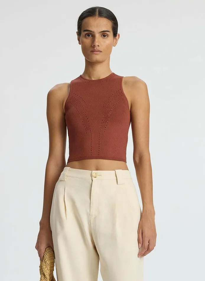 Dresses Women ALC Tara Compact Knit Top Sequoia