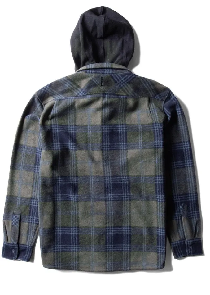 EcoZy Shirt Jacket Dark Naval Men Vissla Shirts and Flannels