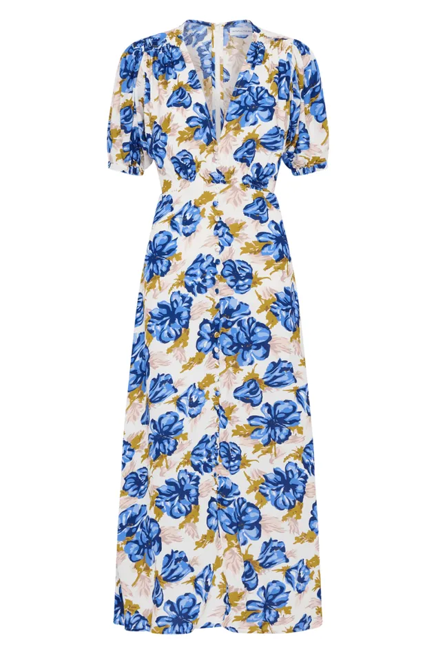 Faithfull The Brand Dresses Bellavista Midi Dress Isadora Floral Navy 8211 Final Sale 8211 Women Faithfull The Brand Dresses Bellavista Midi Dress Isadora Floral Navy 8211 Final Sale 8211 Women