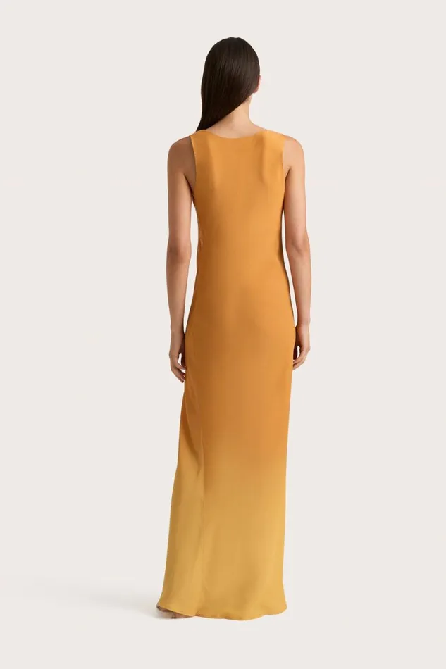 Faithfull The Brand Dresses Biarritz Tank Maxi Dress Terracotta Ombre 8211 Women Faithfull The Brand Dresses Biarritz Tank Maxi Dress Terracotta Ombre 8211 Women