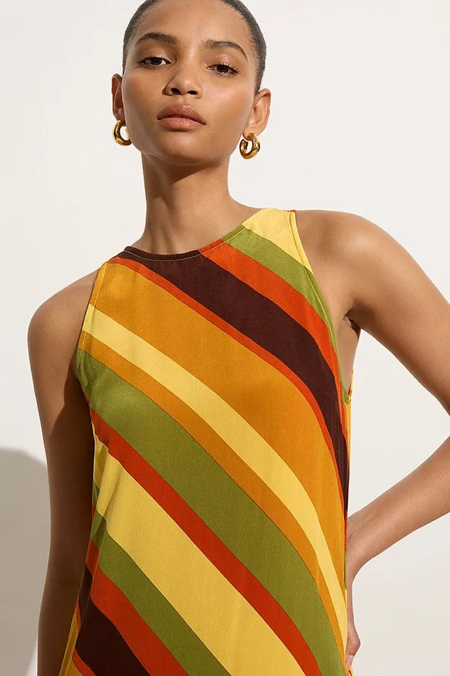 Faithfull The Brand Dresses Esposende Midi Dress Cisco Stripe Sun 8211 Final Sale 8211 Women Faithfull The Brand Dresses Esposende Midi Dress Cisco Stripe Sun 8211 Final Sale 8211 Women