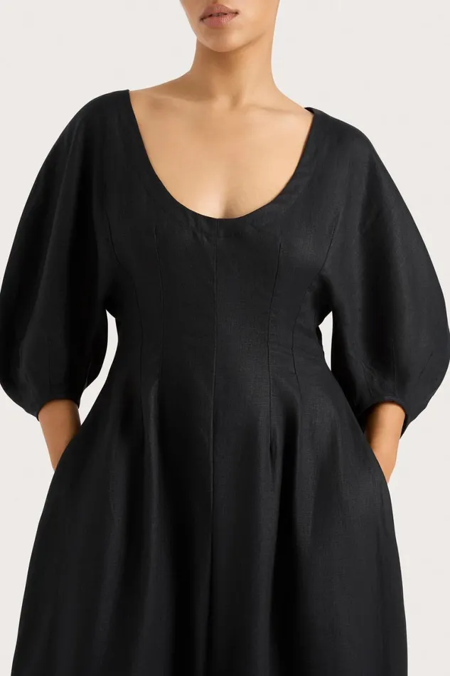 Faithfull The Brand Dresses Raynara Maxi Dress Black 8211 Women Faithfull The Brand Dresses Raynara Maxi Dress Black 8211 Women