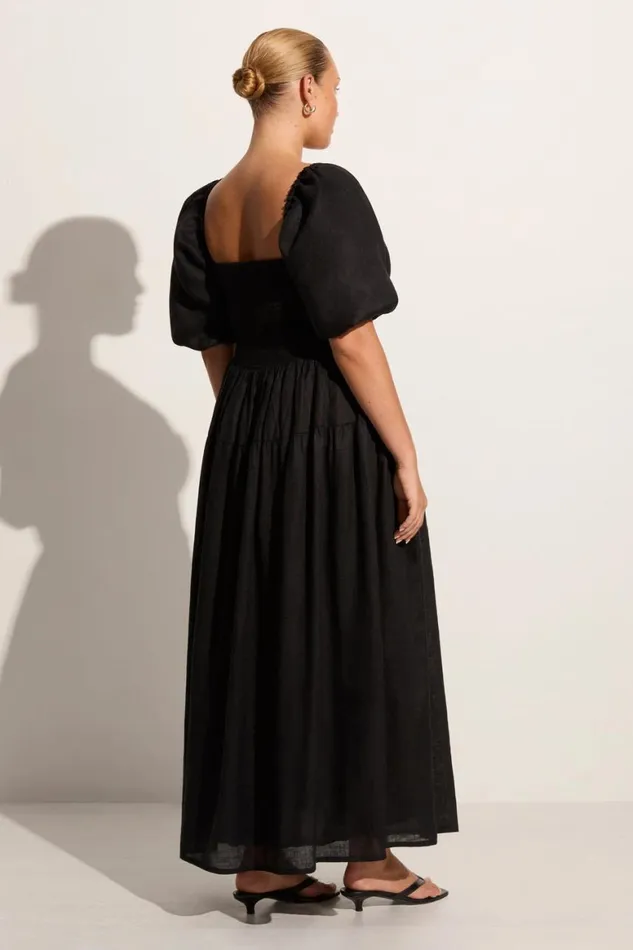 Faithfull The Brand Dresses Rosarico Midi Dress Black 8211 Final Sale 8211 Women Faithfull The Brand Dresses Rosarico Midi Dress Black 8211 Final Sale 8211 Women