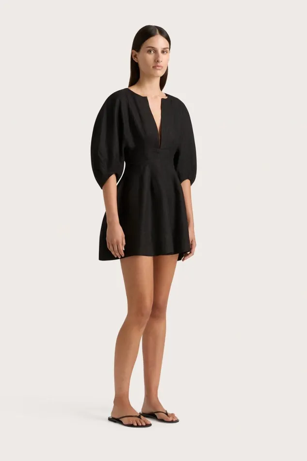 Faithfull The Brand Dresses Soleil Mini Dress Black 8211 Women Faithfull The Brand Dresses Soleil Mini Dress Black 8211 Women