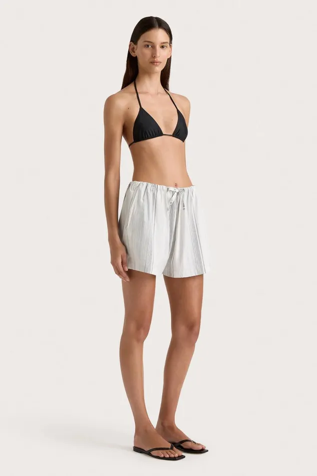 Faithfull The Brand Skirts and Shorts En Vau Short Striped Soft Blue 8211 Women Faithfull The Brand Skirts and Shorts En Vau Short Striped Soft Blue 8211 Women