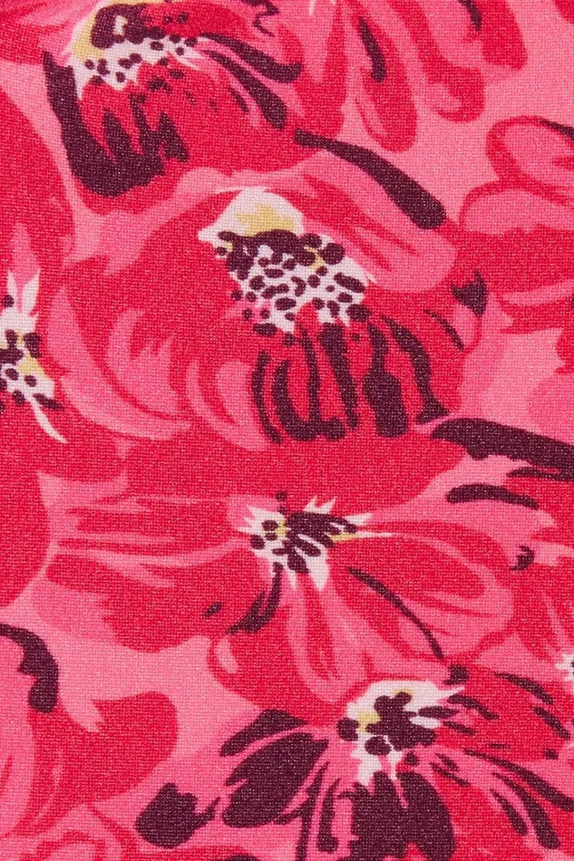 Faithfull The Brand Swim Carmen Bikini Top El Limon Floral Pink 8211 Final Sale 8211 Women Faithfull The Brand Swim Carmen Bikini Top El Limon Floral Pink 8211 Final Sale 8211 Women