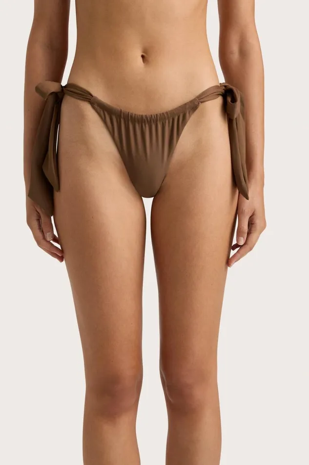 Faithfull The Brand Swim Costa Bikini Bottom Cocoa 8211 Women Faithfull The Brand Swim Costa Bikini Bottom Cocoa 8211 Women