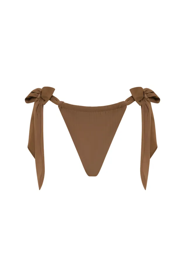 Faithfull The Brand Swim Costa Bikini Bottom Cocoa 8211 Women Faithfull The Brand Swim Costa Bikini Bottom Cocoa 8211 Women