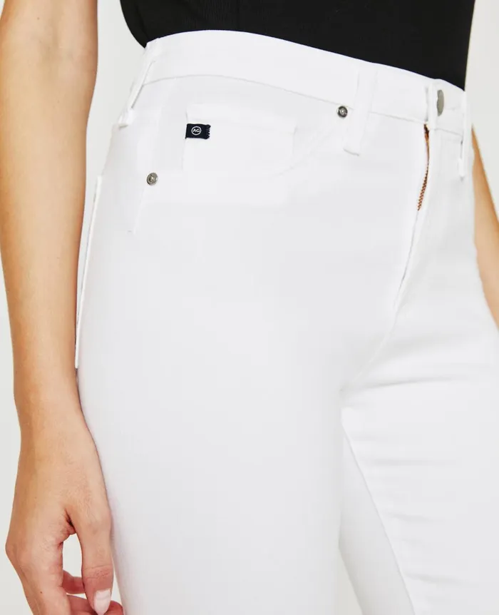 Farrah Ankle Seamless White Women AG Jeans Pants Farrah Ankle Seamless White Women AG Jeans Pants