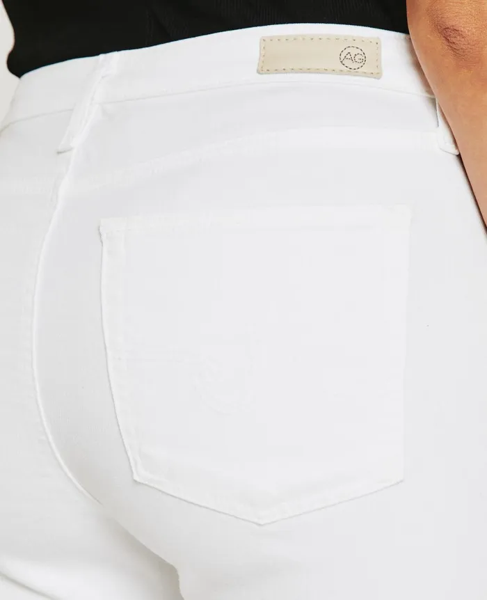 Farrah Ankle Seamless White Women AG Jeans Pants Farrah Ankle Seamless White Women AG Jeans Pants