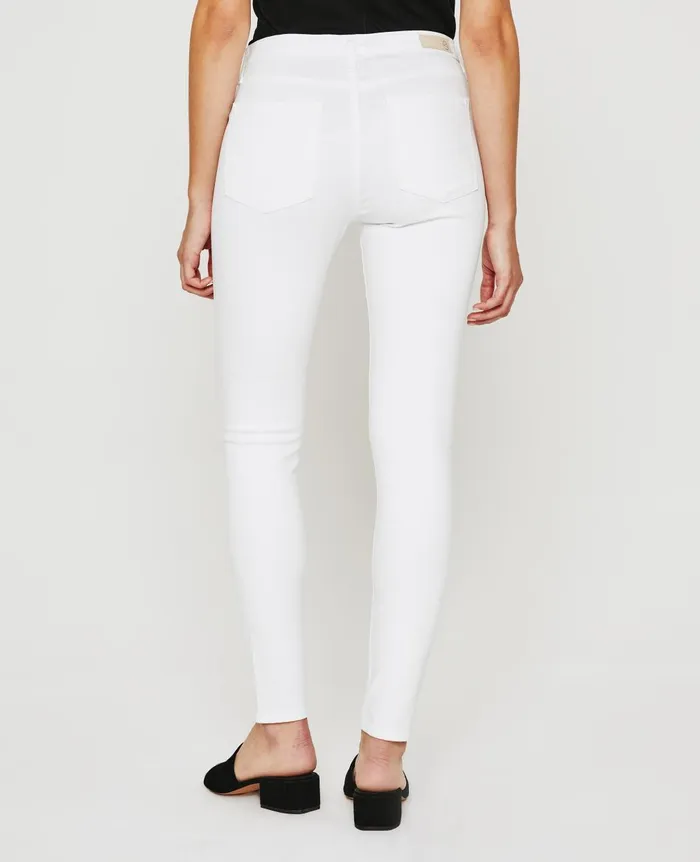 Farrah Ankle Seamless White Women AG Jeans Pants Farrah Ankle Seamless White Women AG Jeans Pants