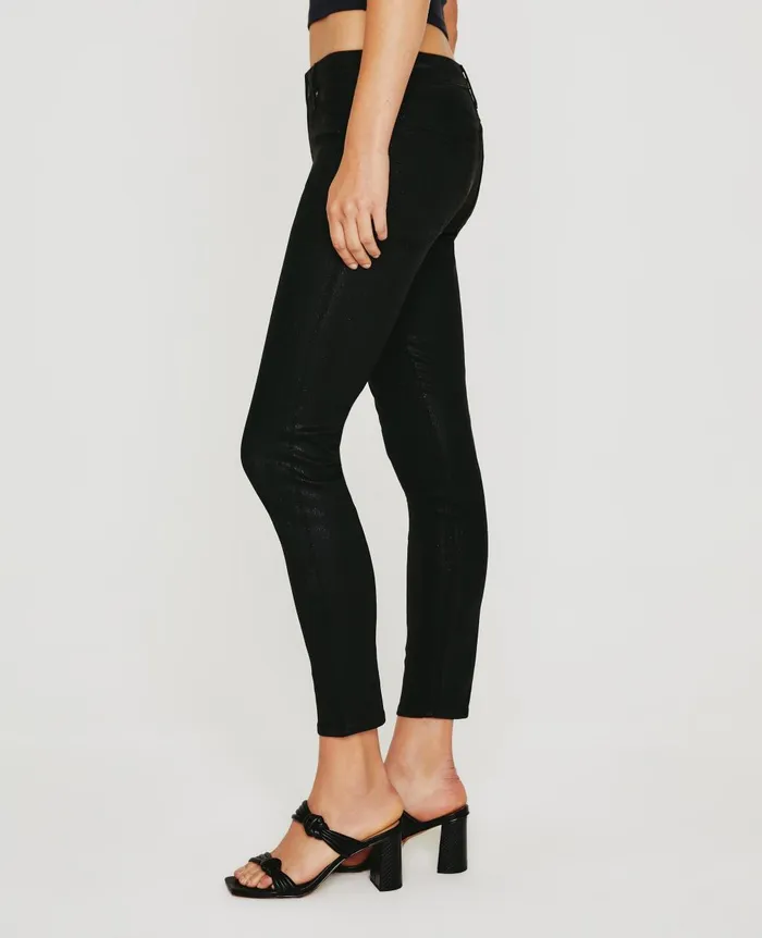 Farrah Skinny Ankle Luminous Dk Armory Green Women AG Jeans Denim Farrah Skinny Ankle Luminous Dk Armory Green Women AG Jeans Denim