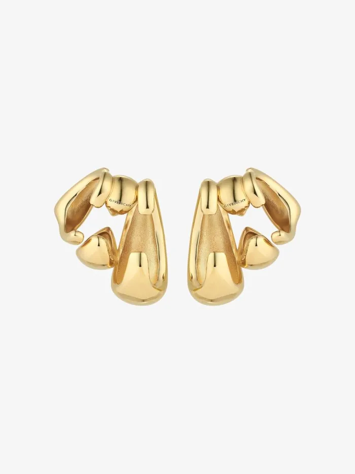 Feline Earcuffs In Metal Golden Yellow Women Givenchy Jewelry