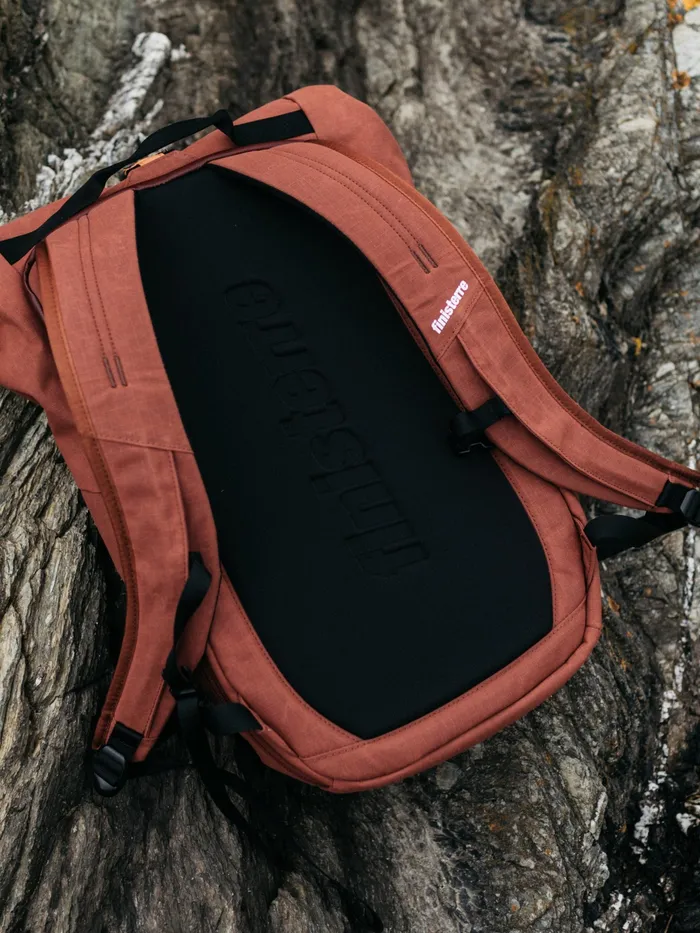 Finisterre Bags MenWomen Nautilus 23L Backpack Dark Rosewood