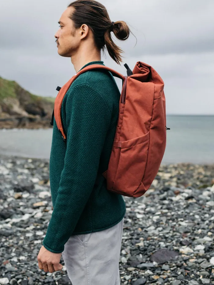 Finisterre Bags MenWomen Nautilus 23L Backpack Dark Rosewood