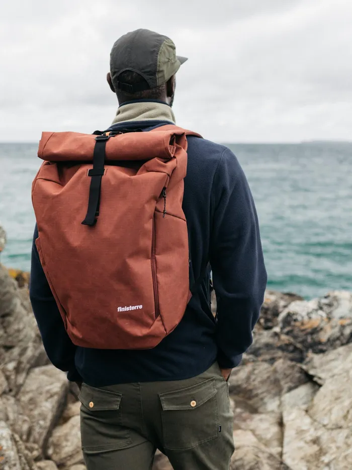 Finisterre Bags MenWomen Nautilus 23L Backpack Dark Rosewood